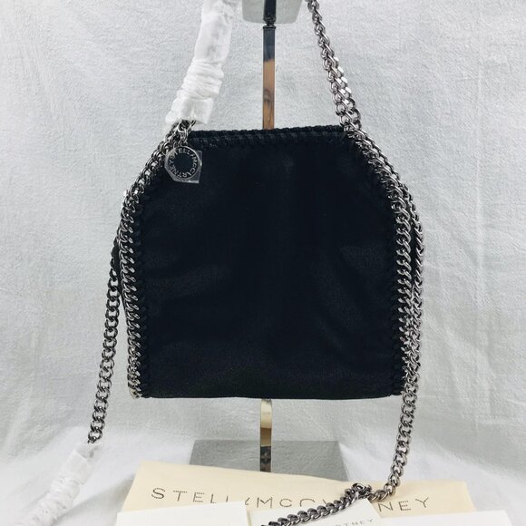 Stella Mccartney Falabella Tote Bag Black - Picture 1 of 12